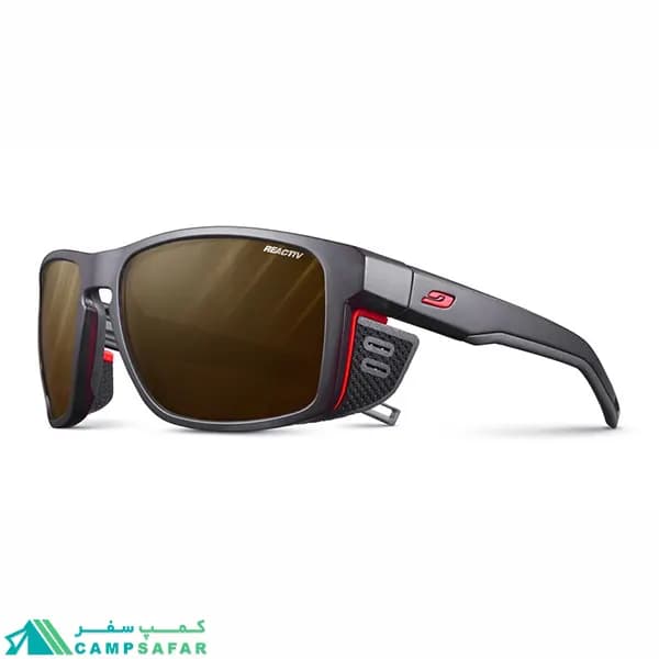 عینک کوهنوردی جولبو JULBO مدل SHIELD لنز REACTIV 2-4 POLARIZED — تصویر ۲