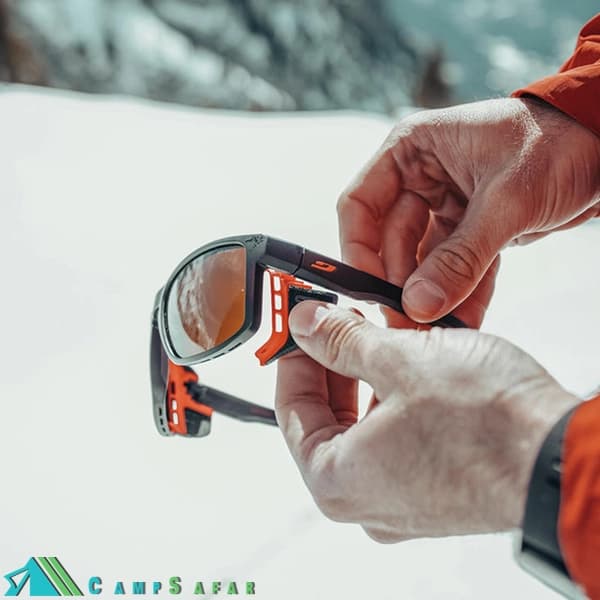 عینک کوهنوردی جولبو JULBO مدل SHIELD لنز ALTI ARC — تصویر ۷