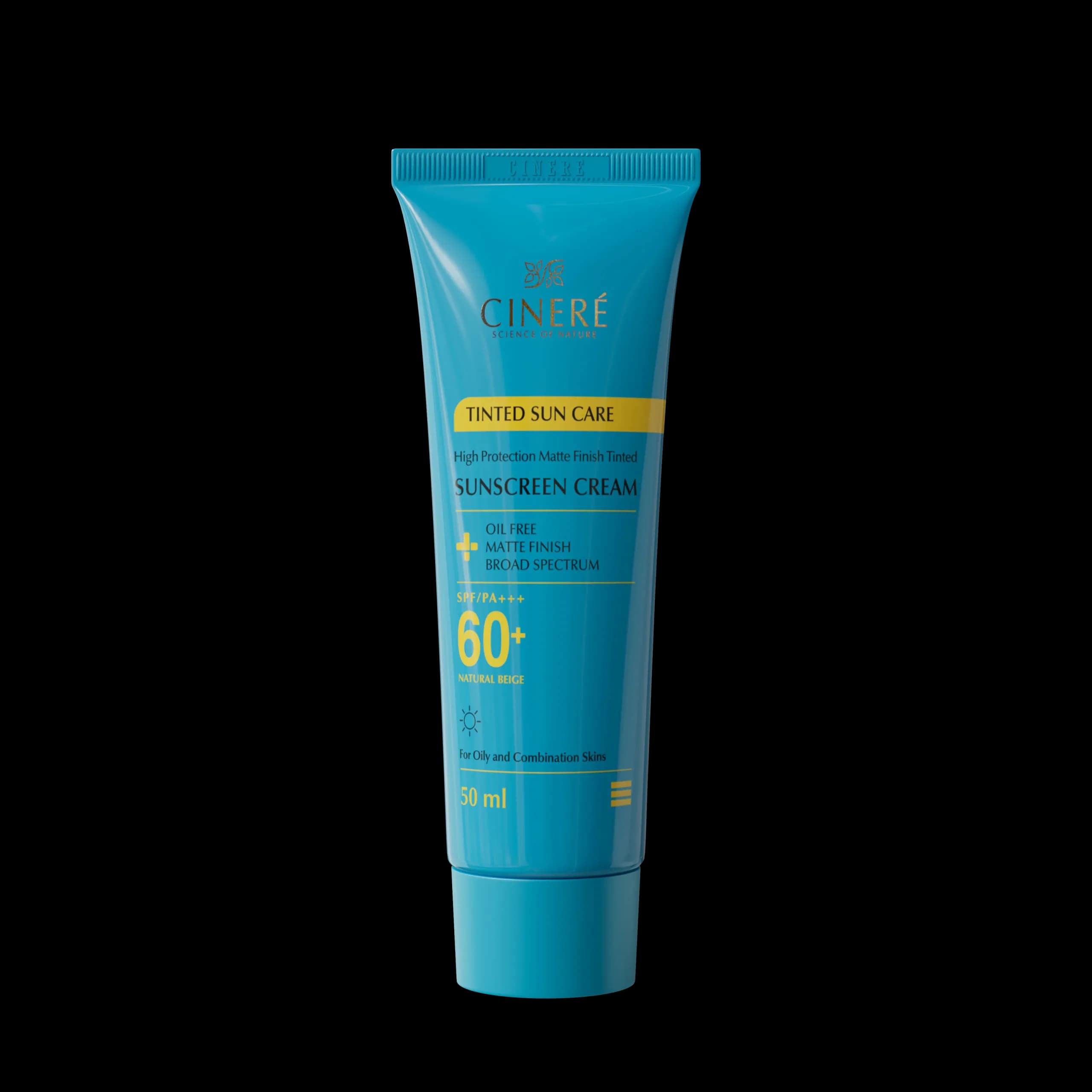 کرم ضدآفتاب +SPF60 سینره رنگی — تصویر ۲