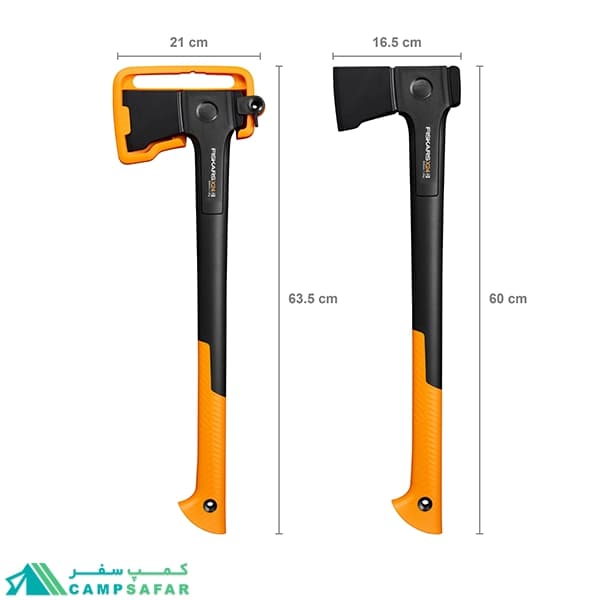 تبر کمپینگ فیسکارس FISKARS مدل X24 — تصویر ۴