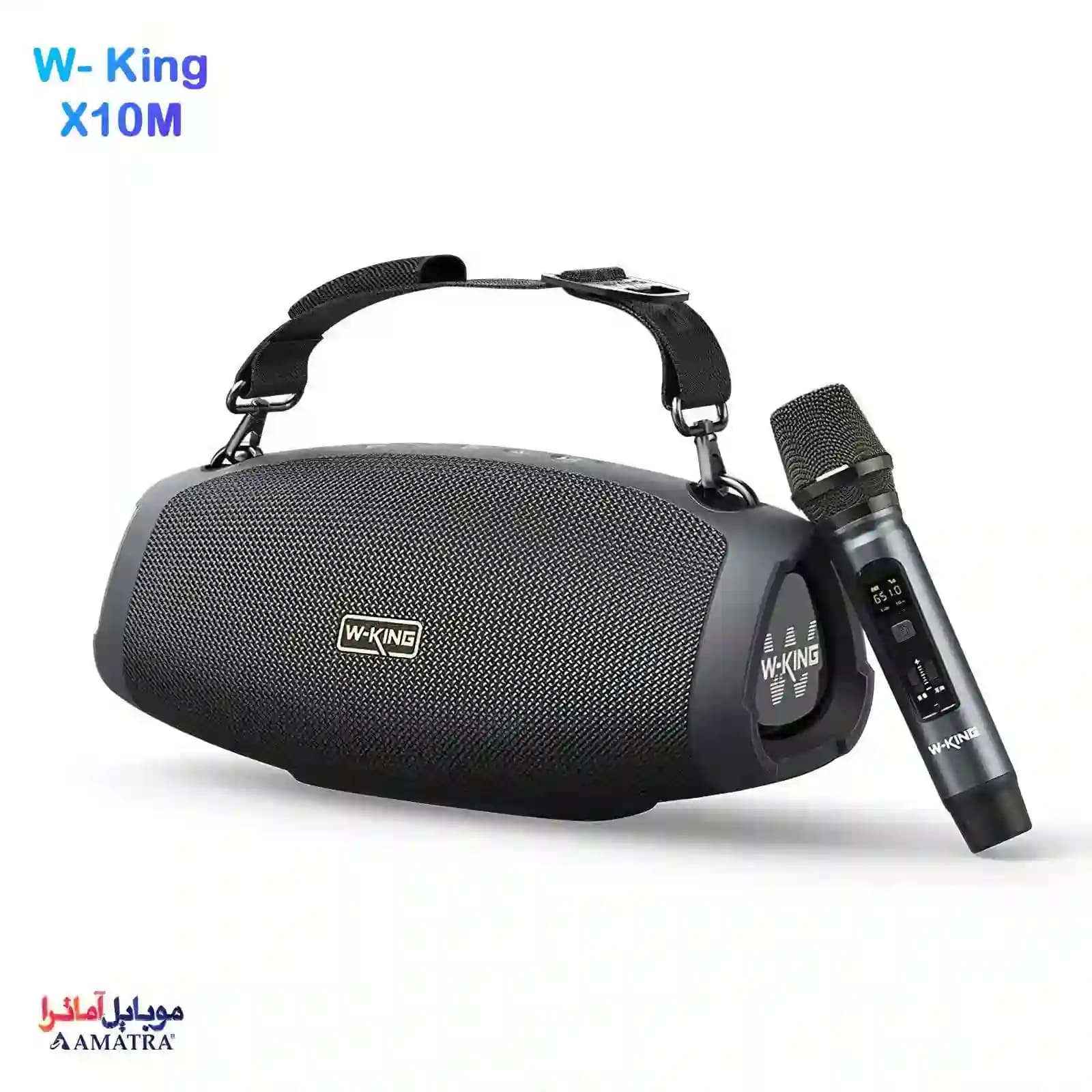 اسپیکر‌ بلوتوثی قابل حمل دبلیو کینگ مدل W-king X10M