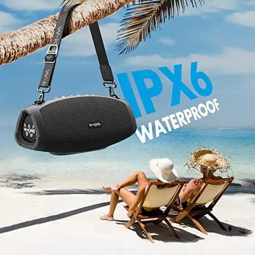 اسپیکر‌ بلوتوثی قابل حمل دبلیو کینگ مدل W-king X10M — تصویر ۲