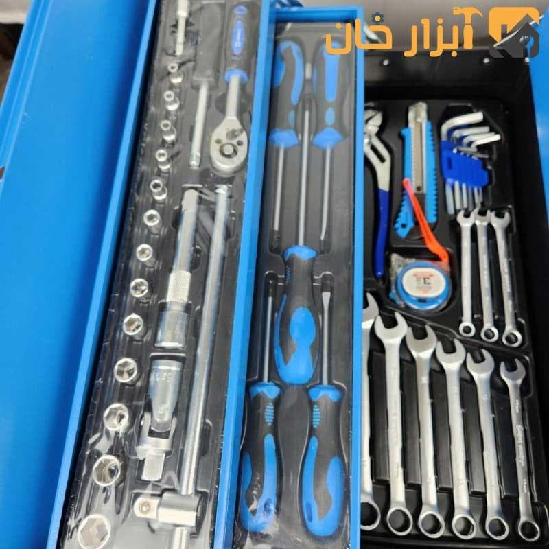 جعبه بکس و ابزار ۸۵ عددی صنعتی اینتیمکس — تصویر ۳