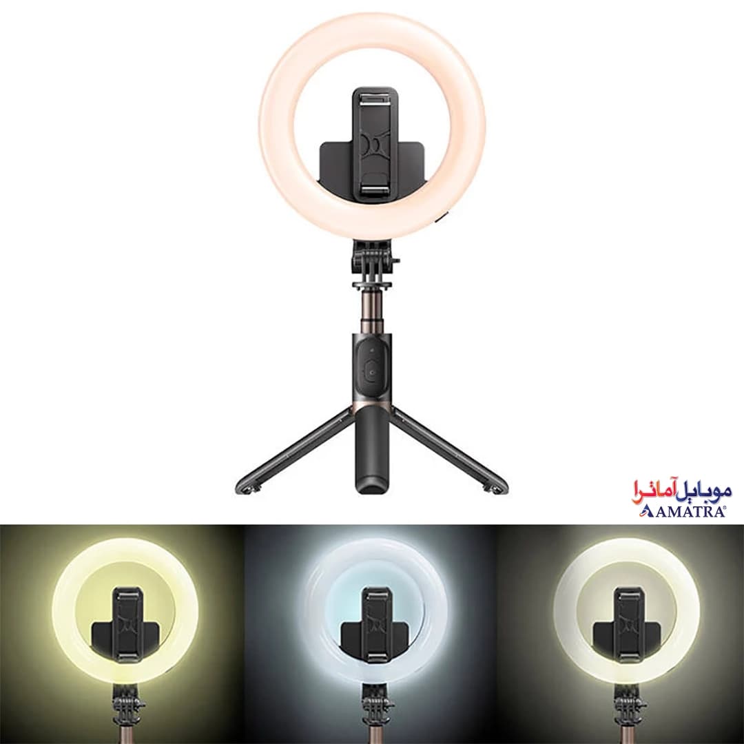 رینگ لایت پایه‌دار یسیدو مدل Yesido SF12 — تصویر ۶