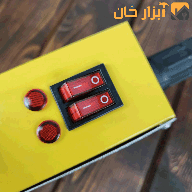 اتو لوله سبز 3000 وات با لوازم اینتیمکس — تصویر ۸