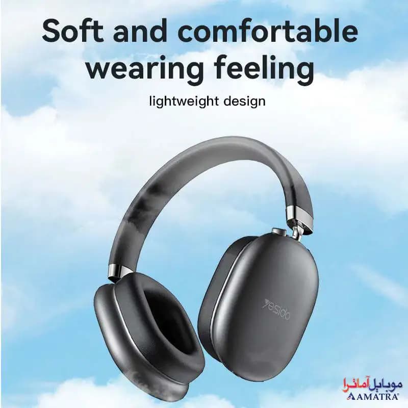 هدفون بلوتوثی یسیدو مدل EP05 WIRELESS HEADSET — تصویر ۲