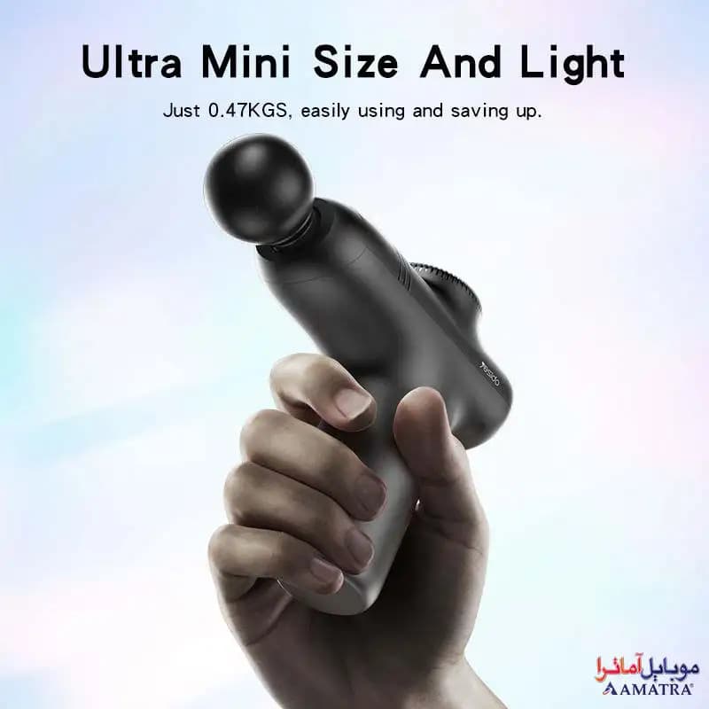 ماساژور شارژی تفنگی یسیدو مدل Yesido Massage Gun MG01 — تصویر ۴