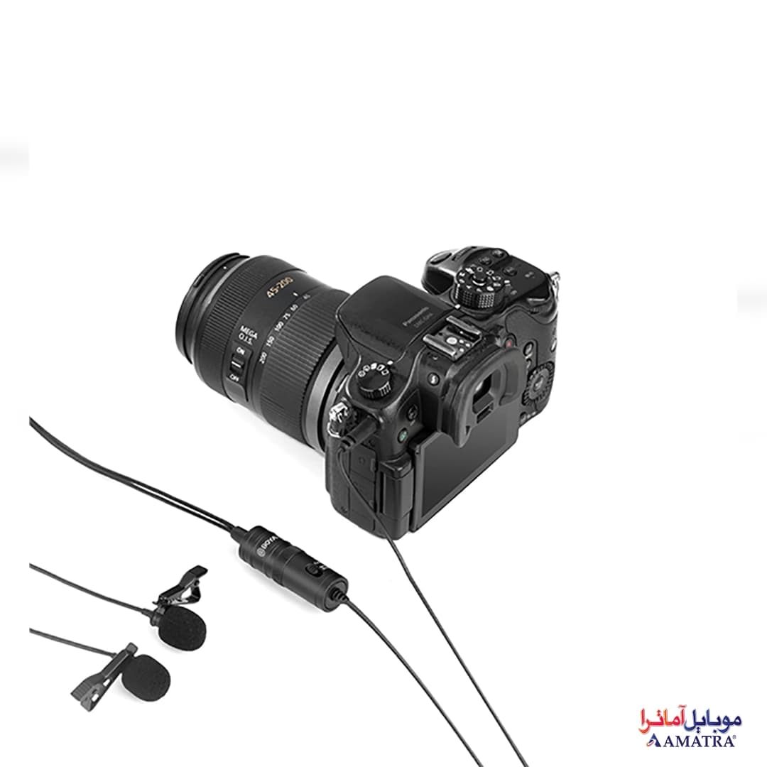 میکروفون یقه ای بویا مدل Boya BY-M1DM — تصویر ۳