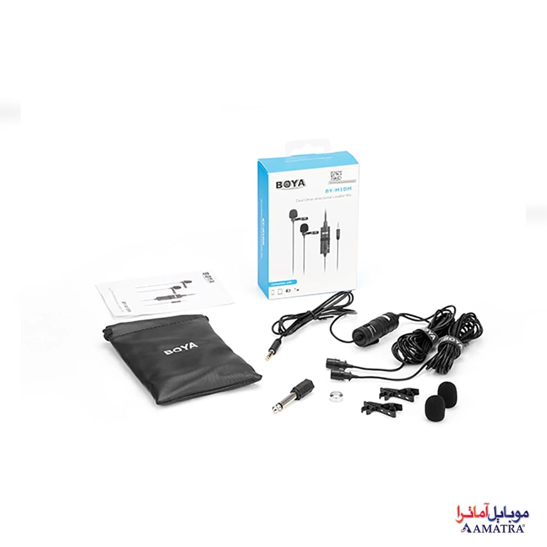 میکروفون یقه ای بویا مدل Boya BY-M1DM — تصویر ۴