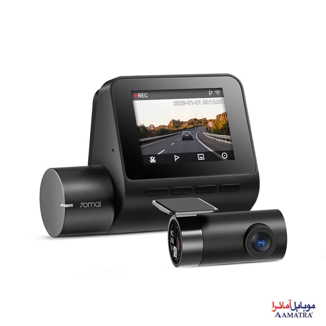 دوربین خودرو ثبت وقایع شیائومی 70mai Dash Cam A200 با دوربین عقب — تصویر ۲