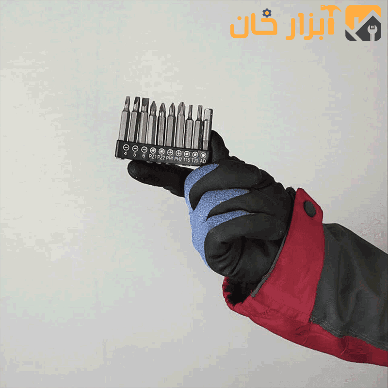 دریل شارژی با کیت متعلقات 100 عددی اینتیمکس — تصویر ۷