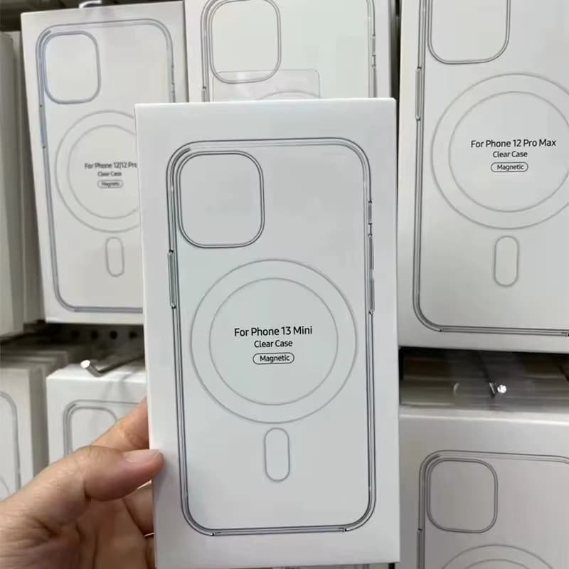 قاب کریستالی شفاف آیفون iPhone 18 Pro مدل Clear Case MagSafe — تصویر ۴