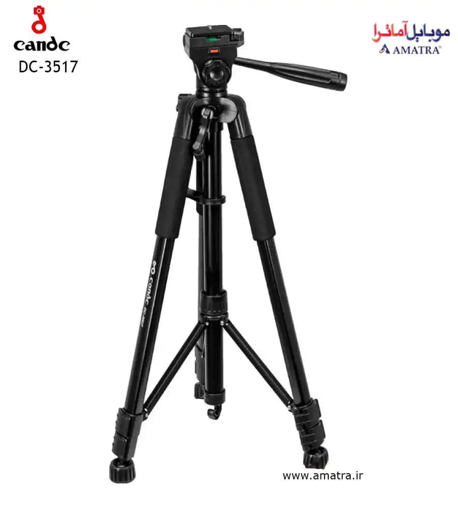 سه پایه دوربین حرفه‌ای برای گوشی و عکاسی مدل Candc DC-3517