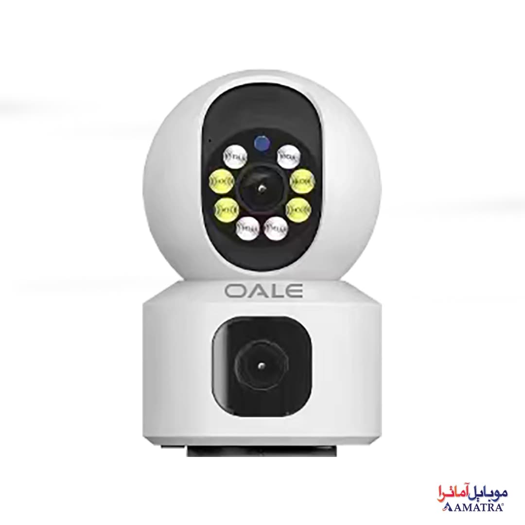 دوربین مداربسته هوشمند دوگانه بی‌سیم دید در شب اوآلی مدل OALE iHome 03