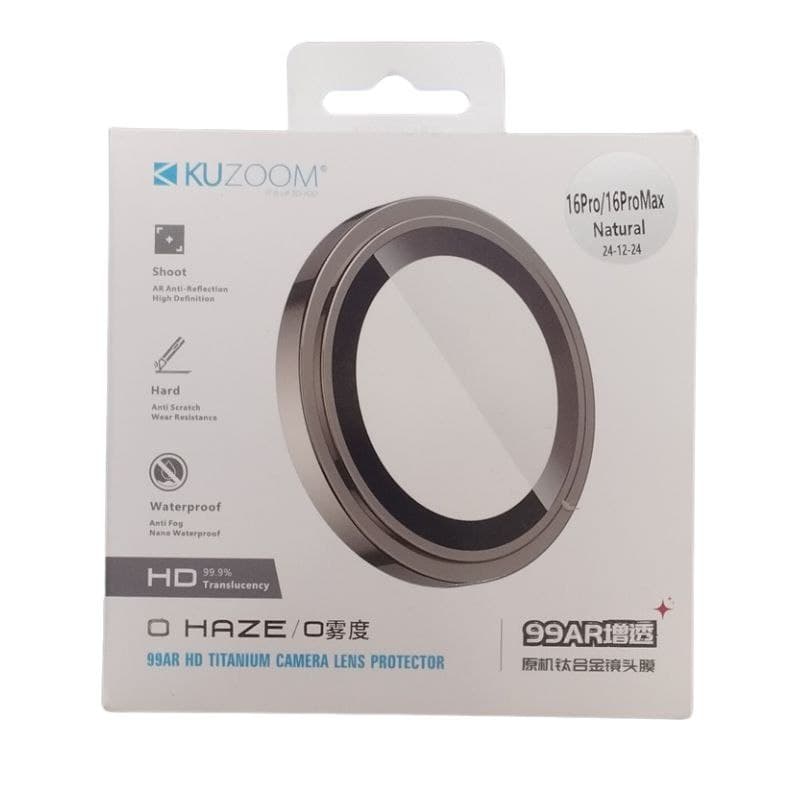محافظ لنز کوزوم مناسب آیفون iPhone 18 Pro Max مدل KUZOOM HD Lens Protector — تصویر ۳