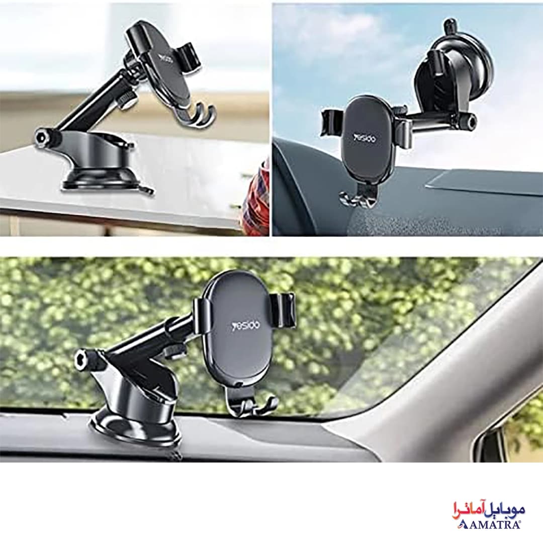 پایه نگهدارنده گیرهای گوشی موبایل یسیدو مدل YESIDO C120 — تصویر ۳