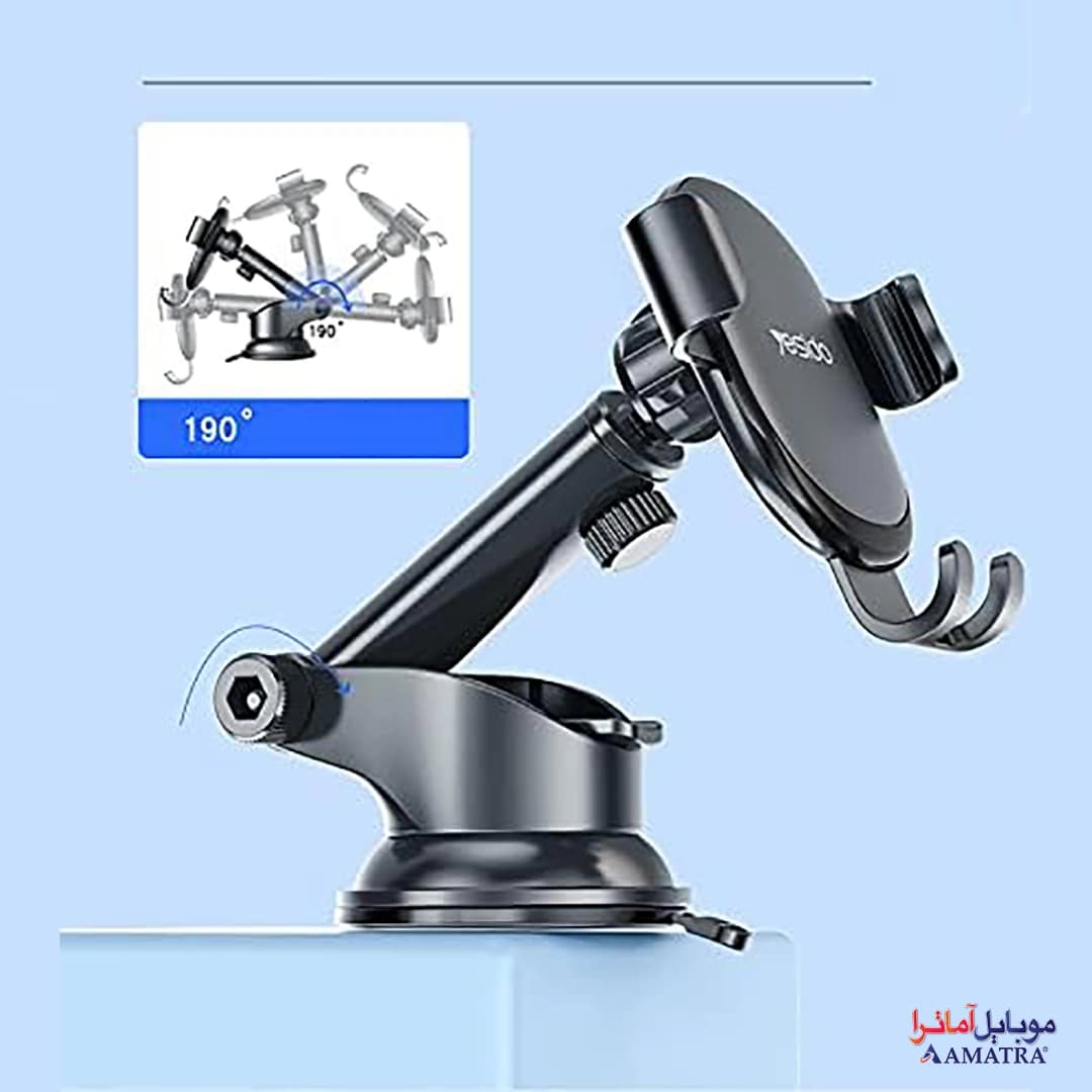 پایه نگهدارنده گیرهای گوشی موبایل یسیدو مدل YESIDO C120 — تصویر ۴