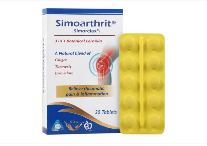 قرص سیموآرتریت (سیموریلکس) سیمرغ دارو عطار 30 عددی