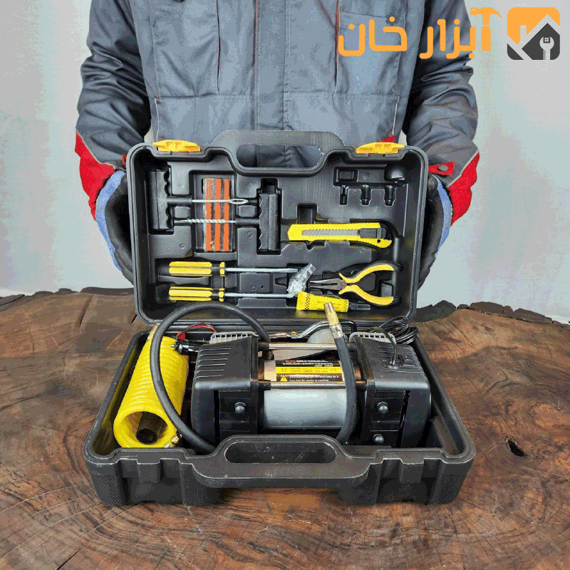 کمپرسور فندکی دیجیتالی دو سیلندر اینتیمکس — تصویر ۶