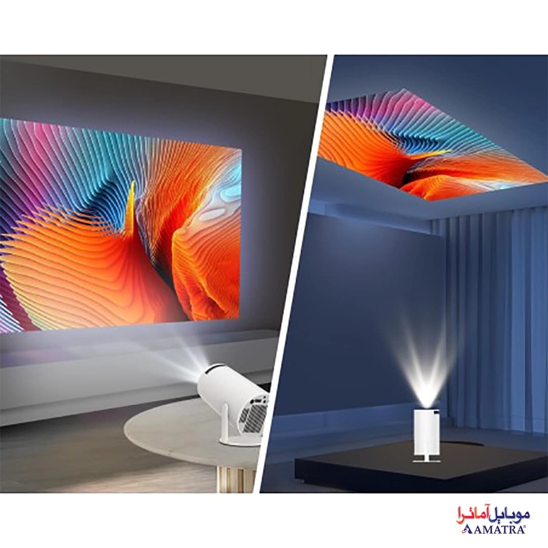 ویدئو پروژکتور چرخشی بلولری مدل BLULORY T5 — تصویر ۲