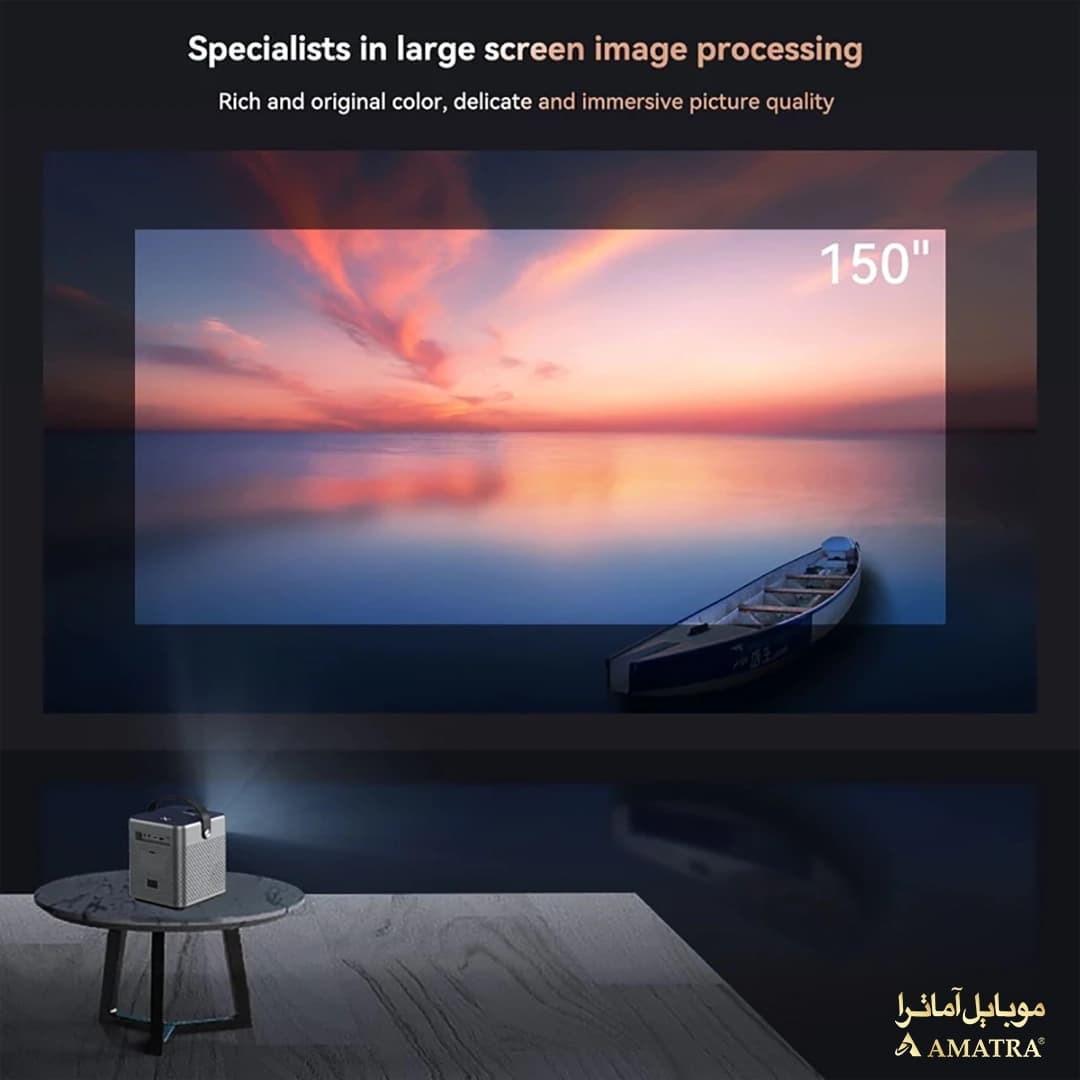 ویدئو پروژکتور بلولری مدل BLULORY T3 — تصویر ۹