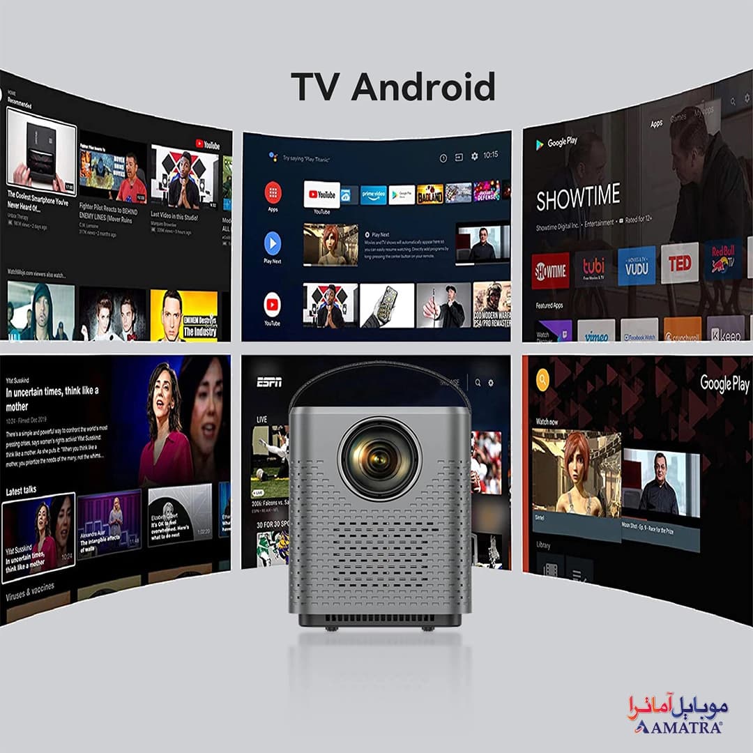 ویدئو پروژکتور بلولری مدل BLULORY T3 — تصویر ۶
