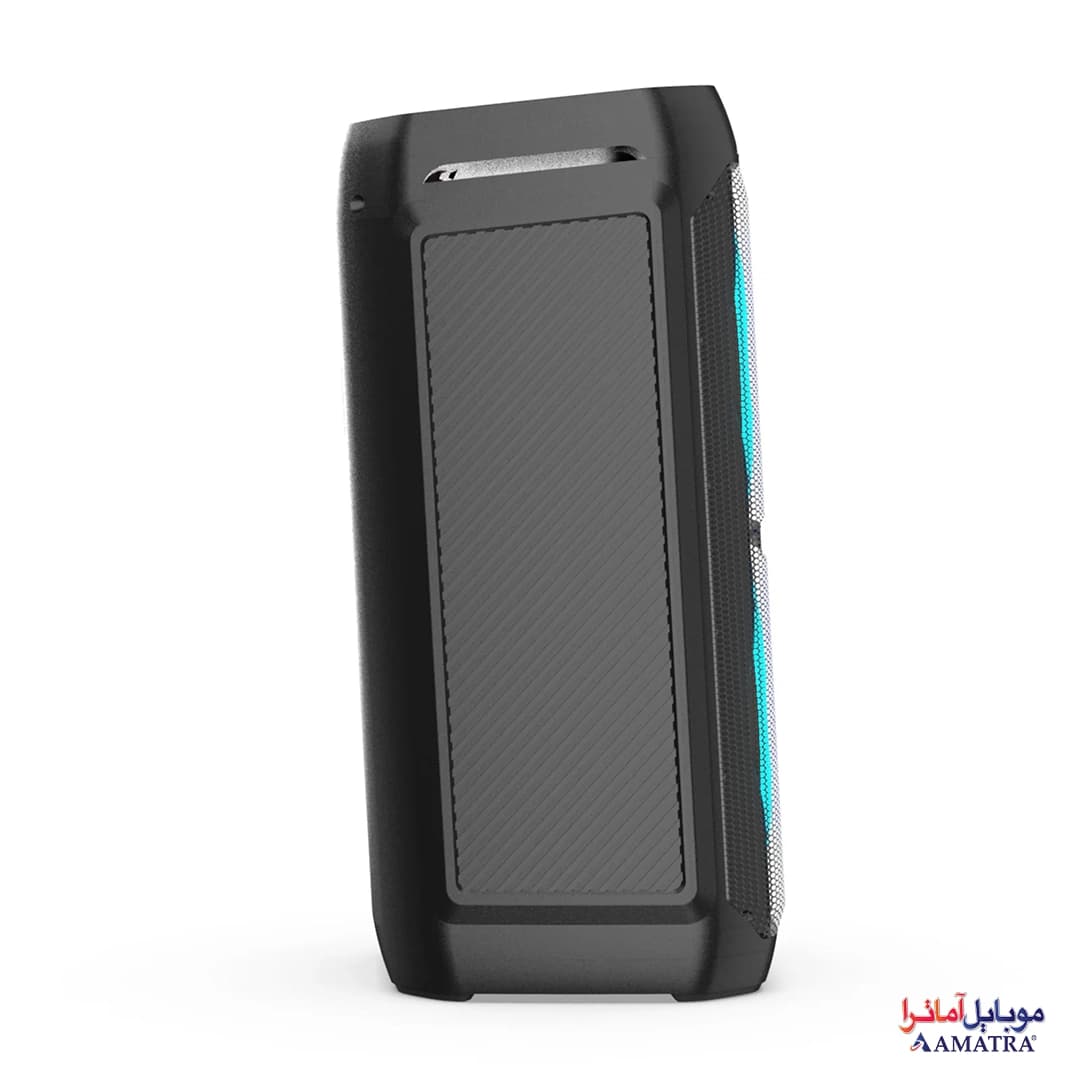 اسپیکر بلوتوثی قابل حمل دبلیو کینگ مدل W-KING T11 با رقص نور — تصویر ۴