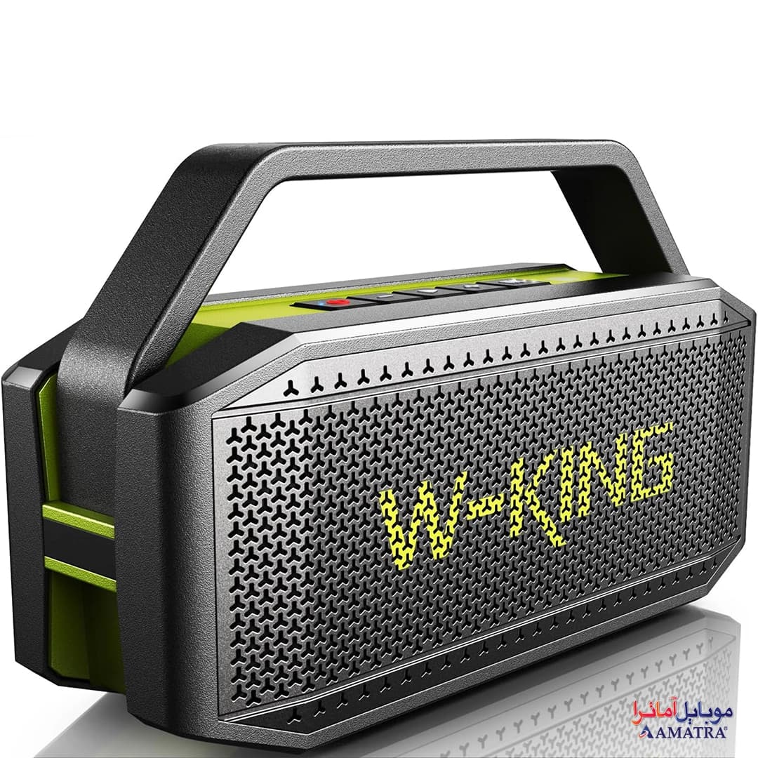 اسپیکر بلوتوثی قابل حمل دبلیو کینگ مدل W-KING D9 — تصویر ۷