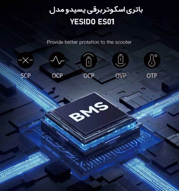 اسکوتر برقی یسیدو مدل YESIDO ES01 Scooter — تصویر ۶