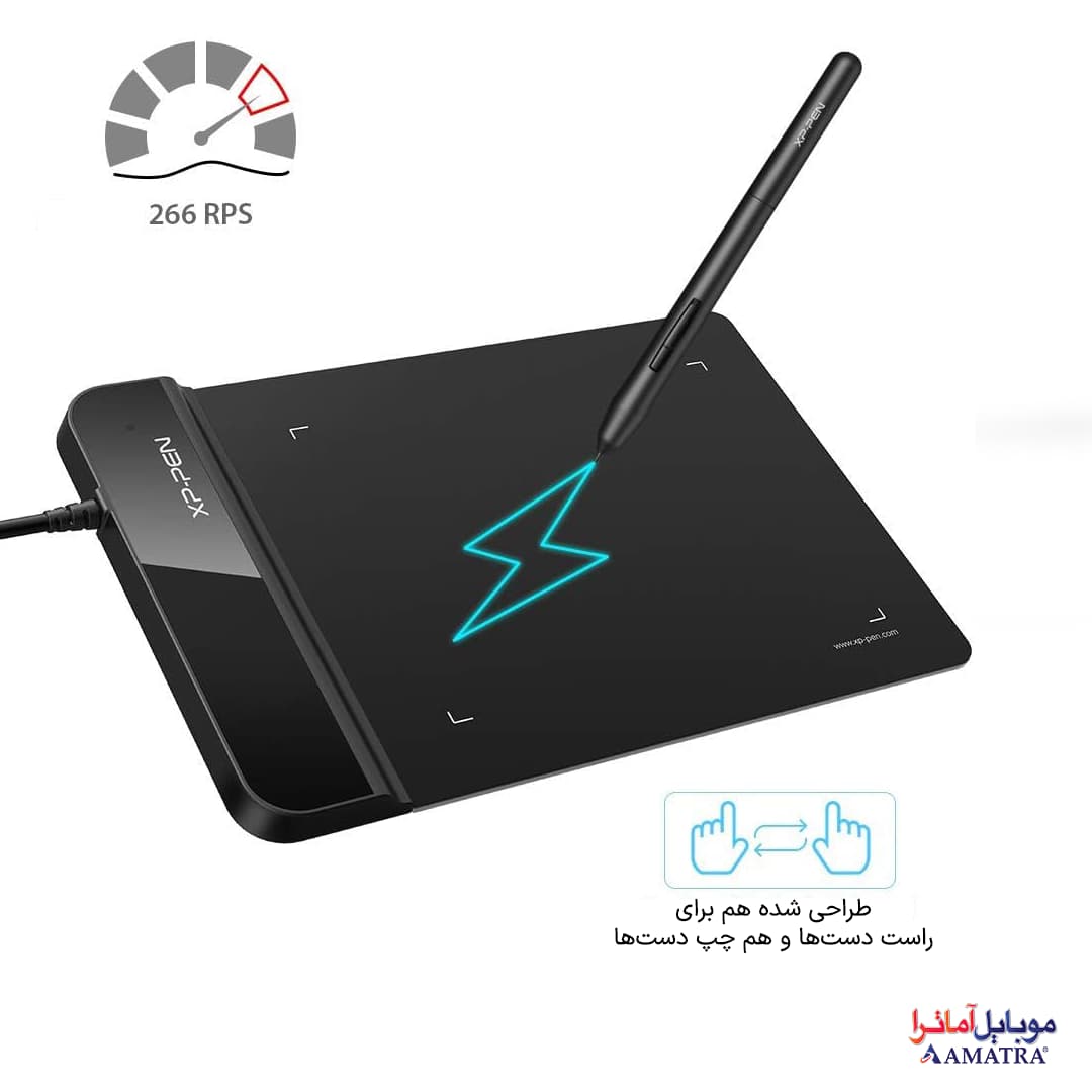 تبلت طراحی گرافیکی و قلم نوری XP-PEN G430S — تصویر ۵