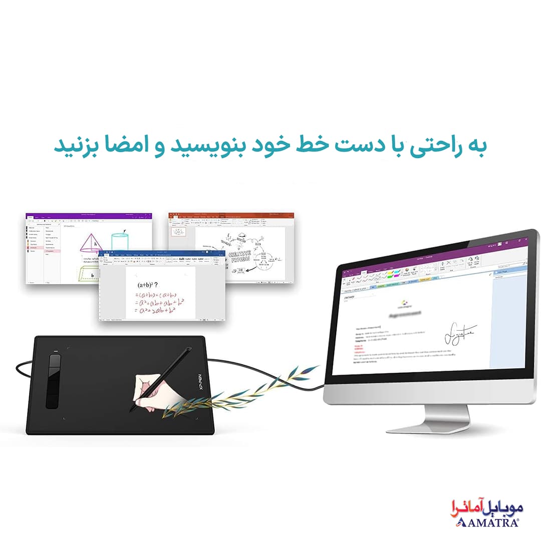 تبلت طراحی گرافیکی و قلم نوری XP-PEN G960S — تصویر ۷