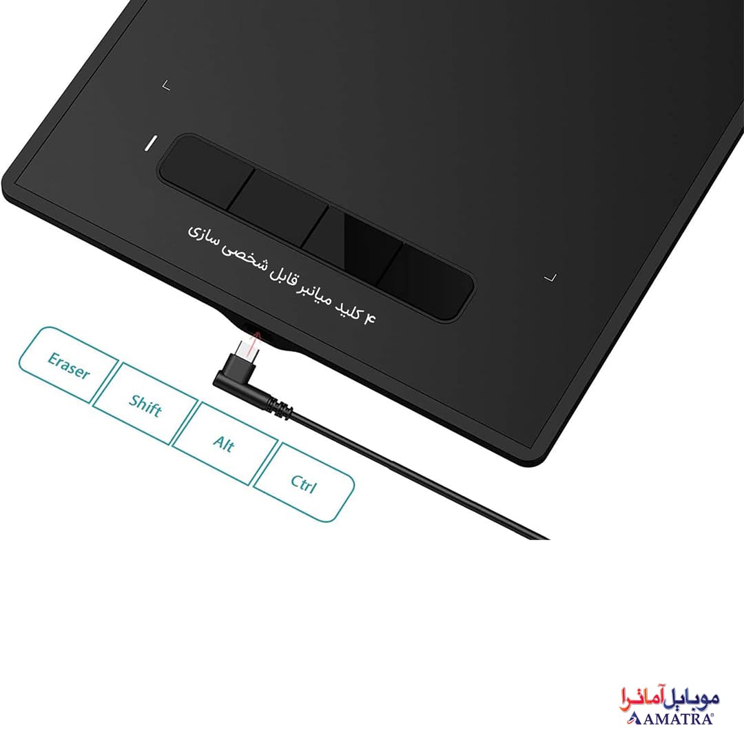 تبلت طراحی گرافیکی و قلم نوری XP-PEN G960S — تصویر ۳