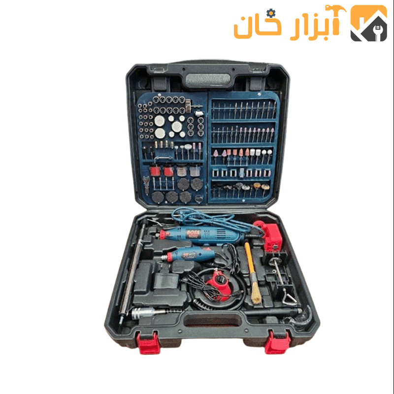 مجموعه فرز انگشتی دو موتوره (قلم حکاکی) باس — تصویر ۲