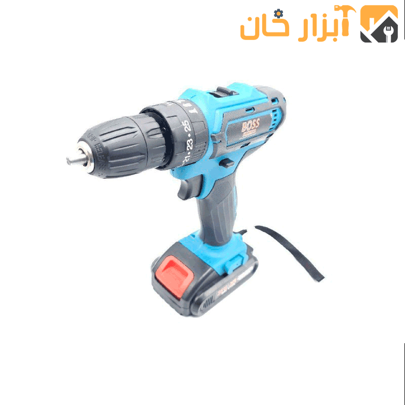 دریل شارژی چکشی ۳۶ ولت ارزان باس