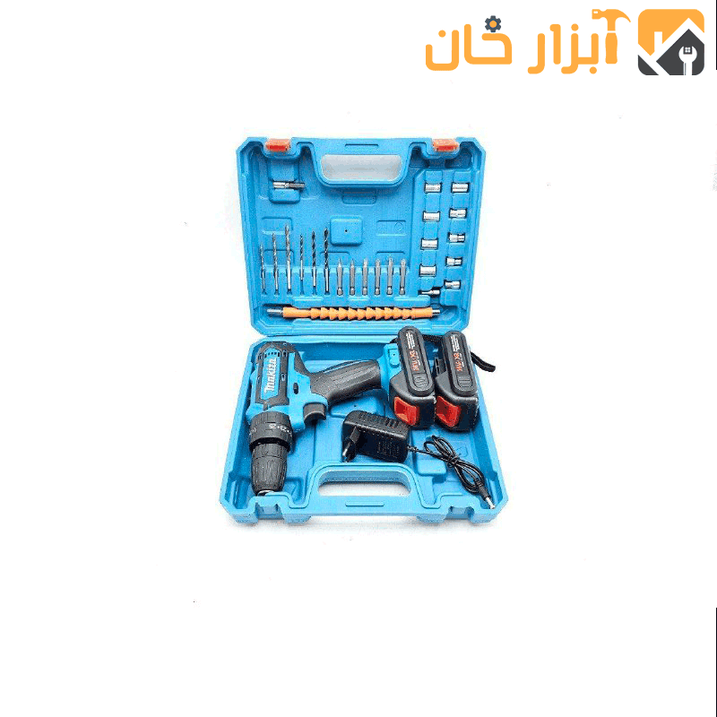دریل شارژی چکشی ۳۶ ولت ارزان طرح ماکیتا — تصویر ۴