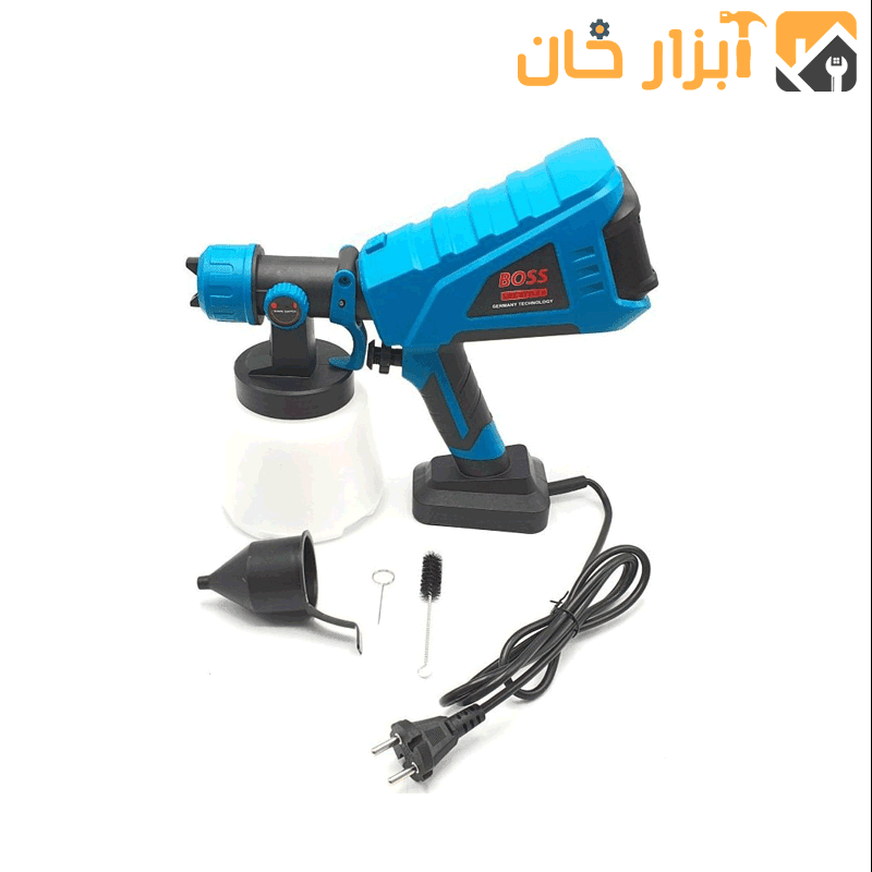 پیستوله رنگ برقی باس