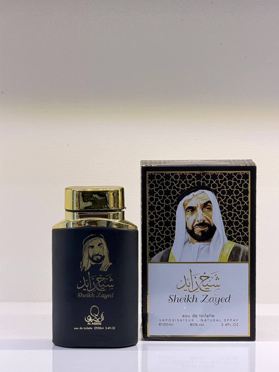 ادکلن شیخ زاید مشکی حجم ۱۰۰میل