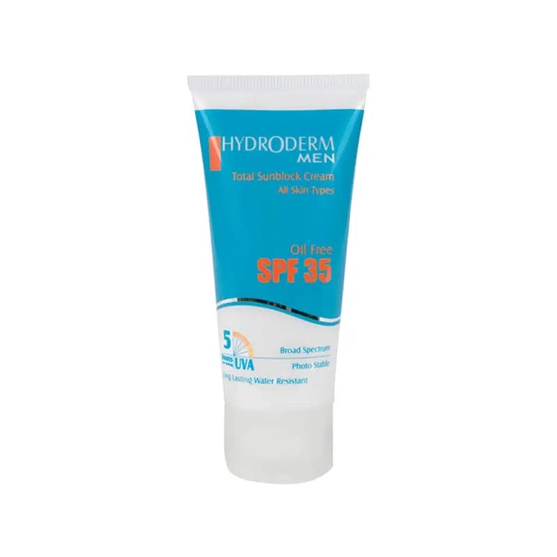 کرم ضد آفتاب آقایان SPF35 هیدرودرم — تصویر ۹