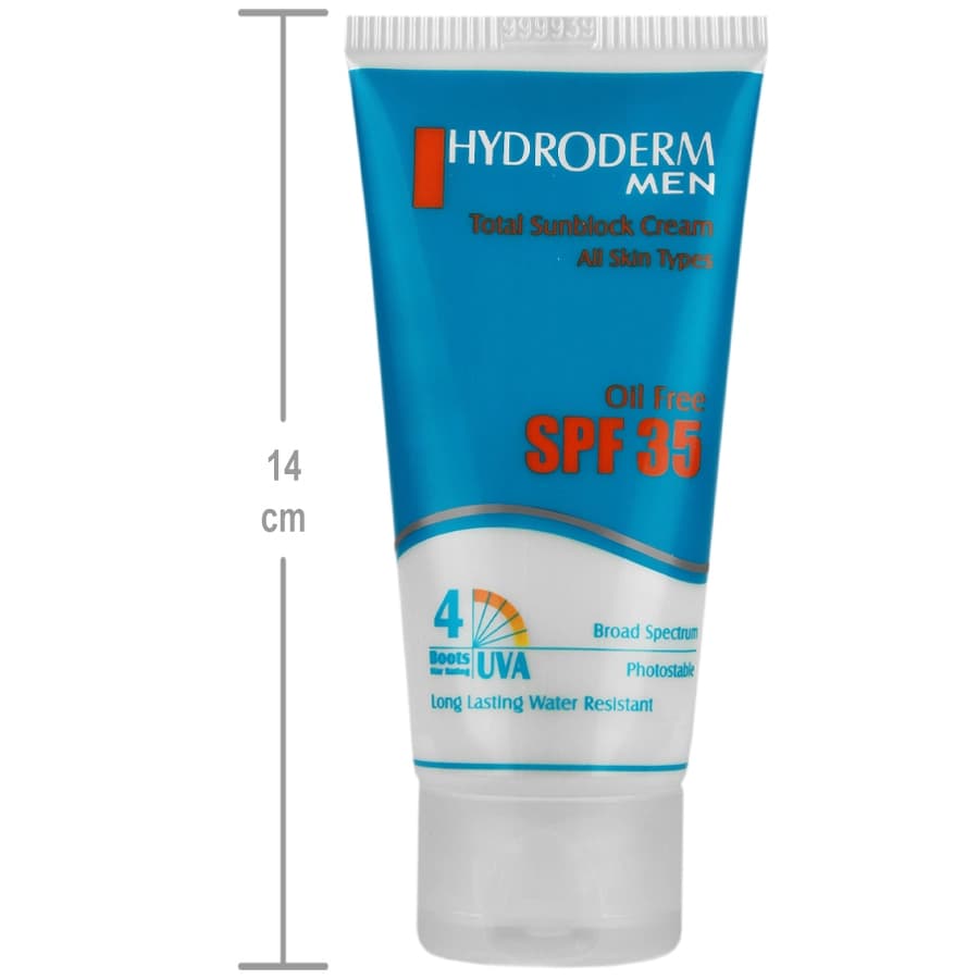 کرم ضد آفتاب آقایان SPF35 هیدرودرم — تصویر ۸