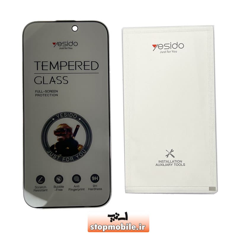 گلس پرایوسی یسیدو آیفون iPhone 18 Pro Max مدل TG27 — تصویر ۴