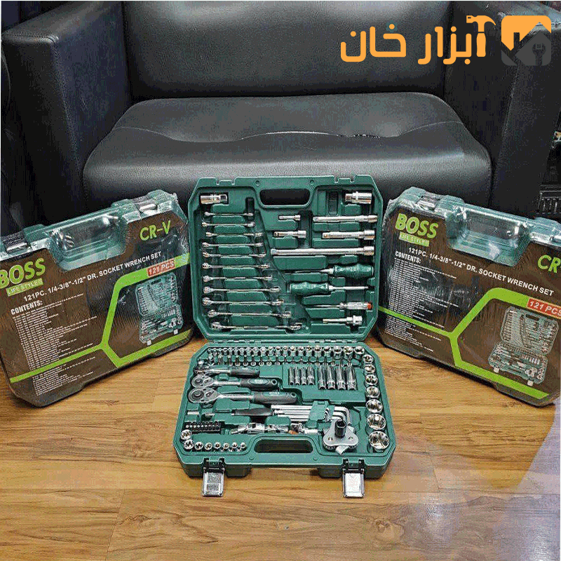 جعبه بکس ۱۲۱ عددی باس — تصویر ۲