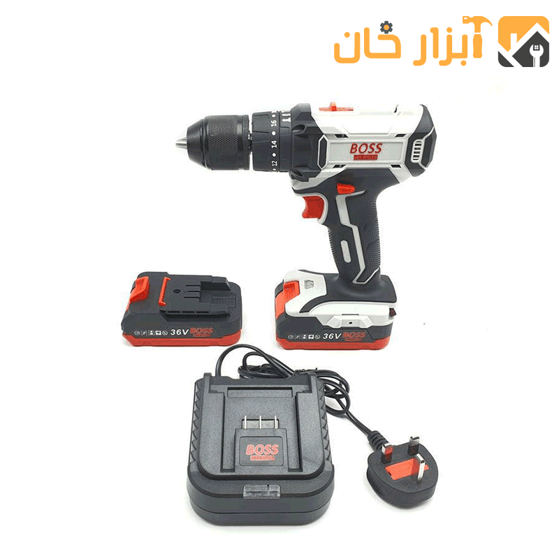 دریل شارژی ۳۶ ولت صنعتی باس