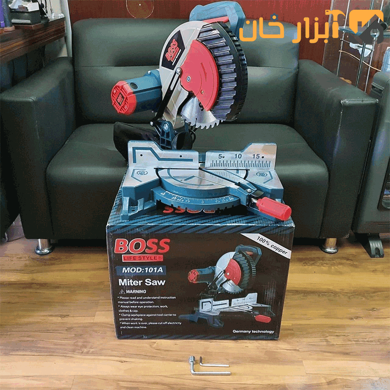 اره فارسی بر ۲۵ سانت ثابت باس