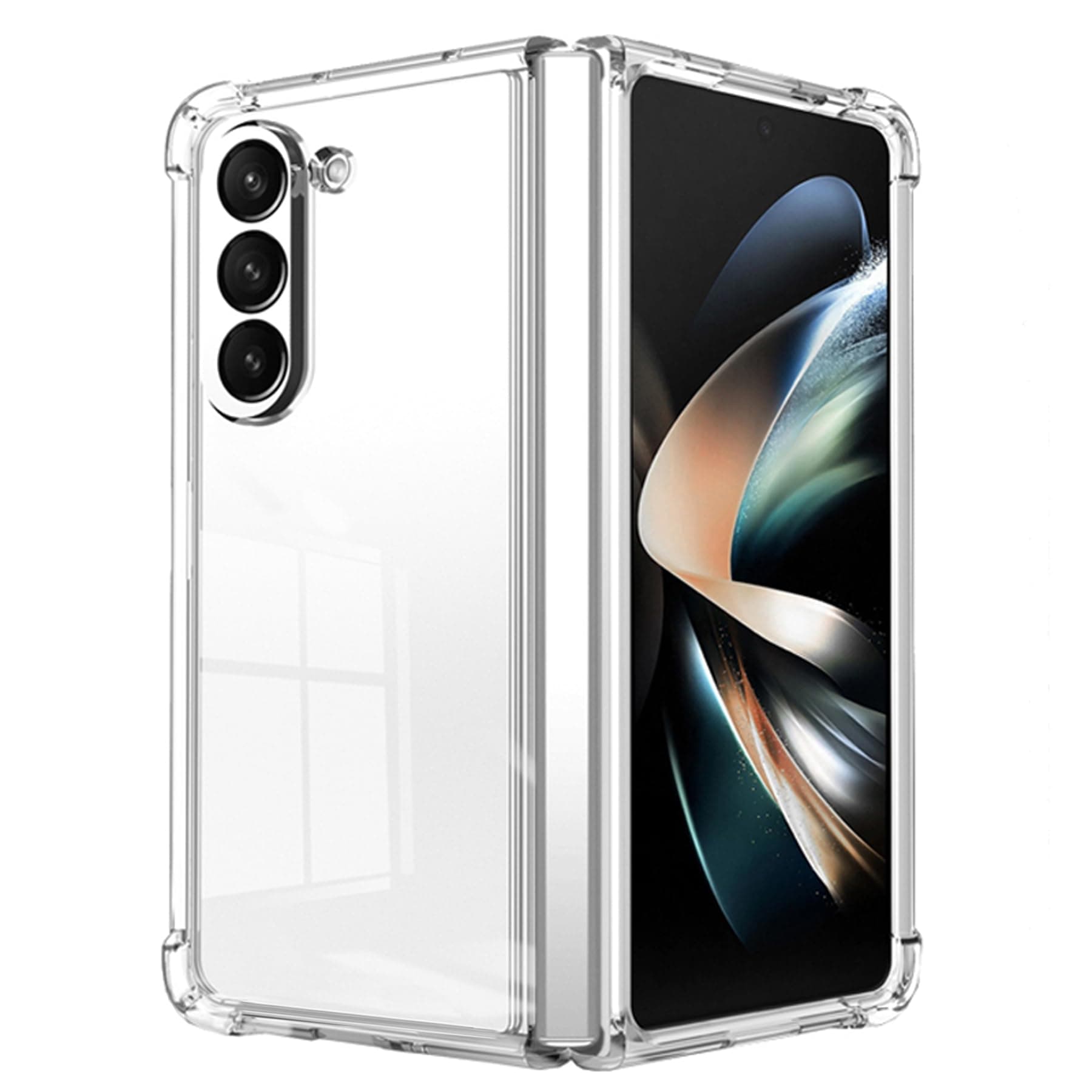 قاب گوشی سامسونگ GALAXY Z FOLD 8 Ultra مدل ژله ای شفاف — تصویر ۲