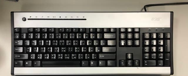 کیبورد استوک acer keyboard sk 9610 — تصویر ۲