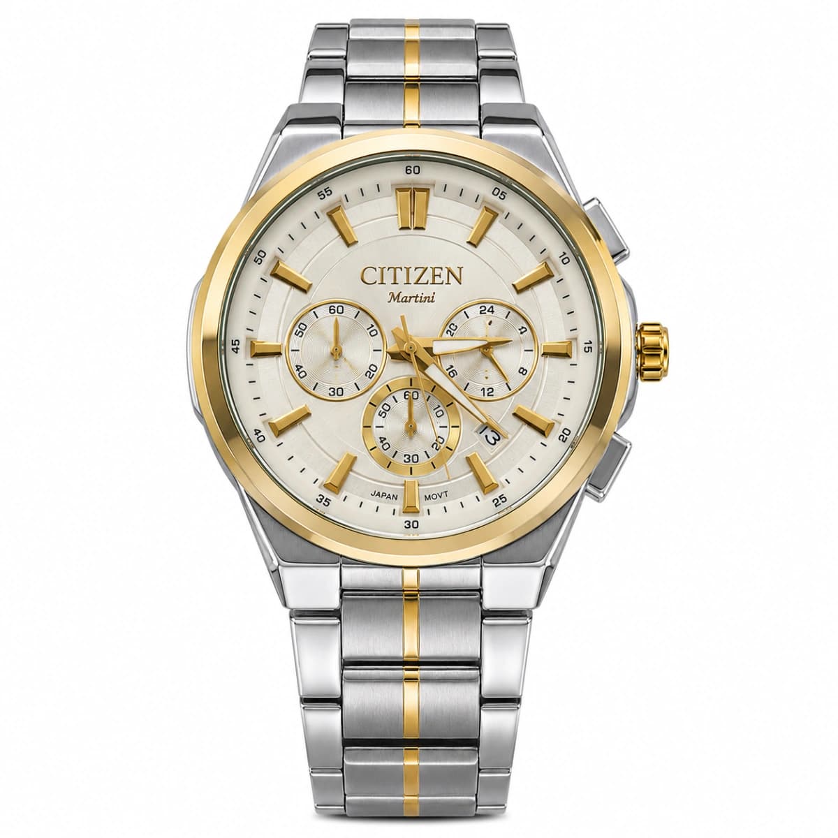 ساعت مچی سیتیزن مارتینی مدل Citizen Martini CM-2465 کرنوگراف سه موتوره — تصویر ۲