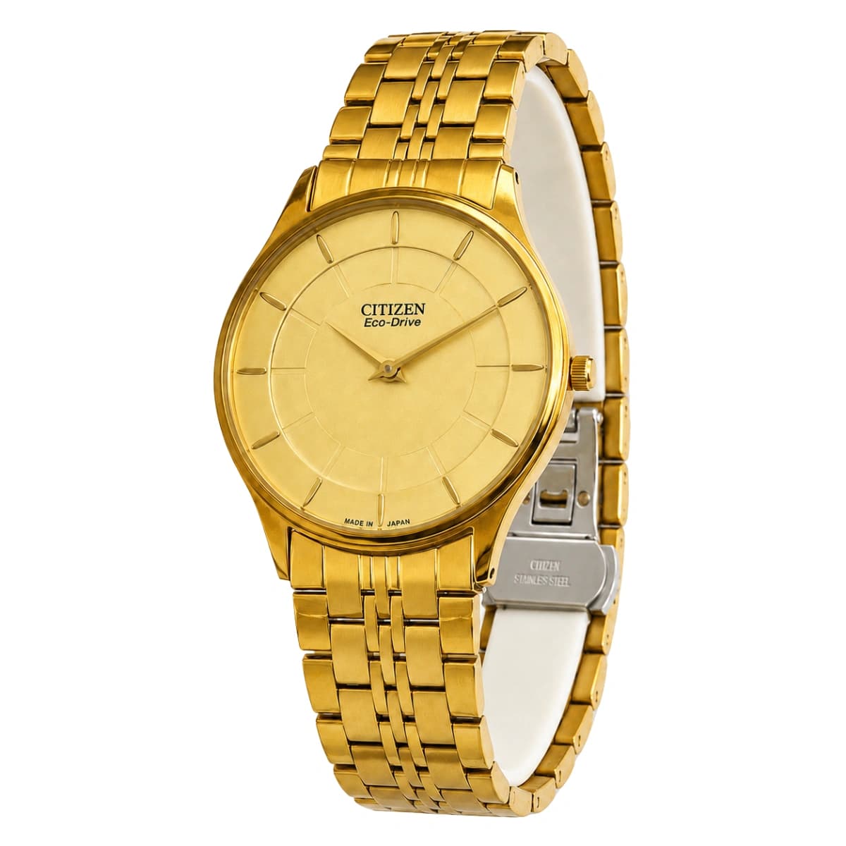 ساعت سیتیزن Citizen F11-S067901 اکودرایور طلایی — تصویر ۳