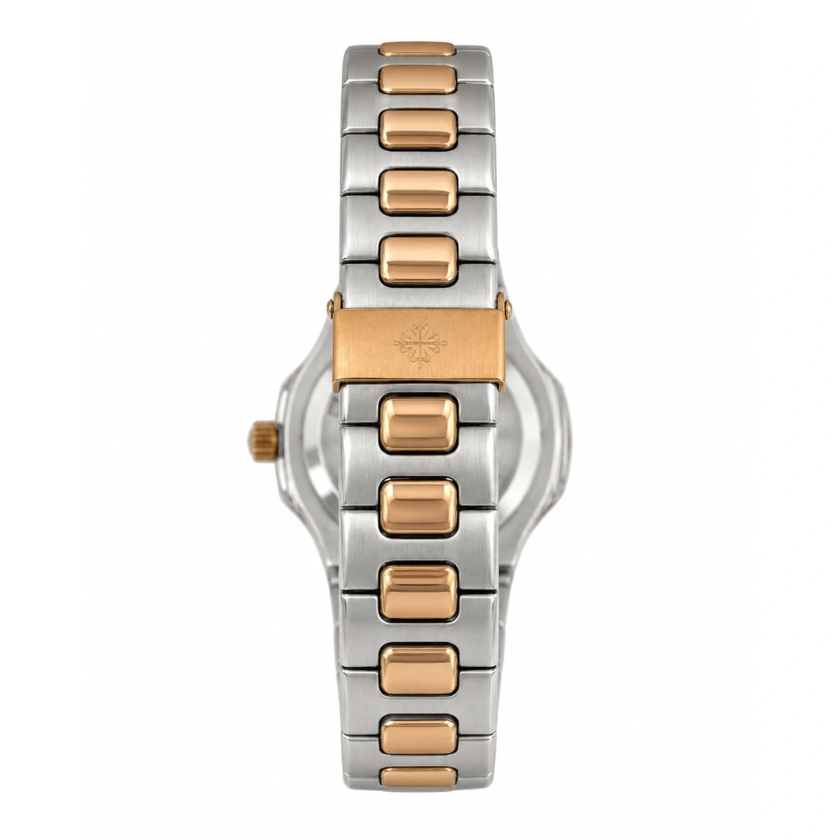 ساعت زنانه Patek Philippe نگین‌دار دو رنگ تمام استیل های کپی — تصویر ۳
