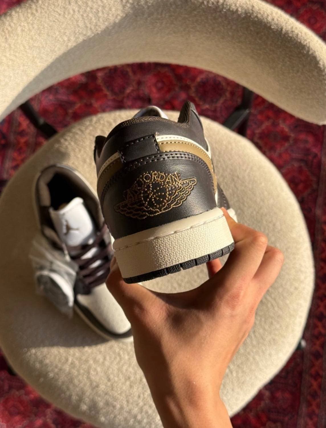👟🤎 جردن وان | استایل خیابونی واقعی 😮‍💨🔥🆔 کد محصول: SH042 — تصویر ۶