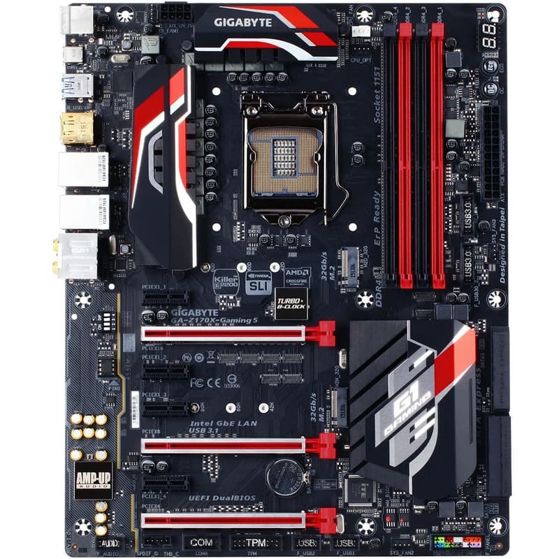 مادربرد استوک گیگابایت مدل GA-Z170X-GAMING 5 — تصویر ۳
